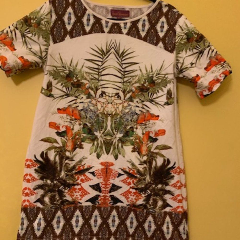 Tribal T-Shirt Dress